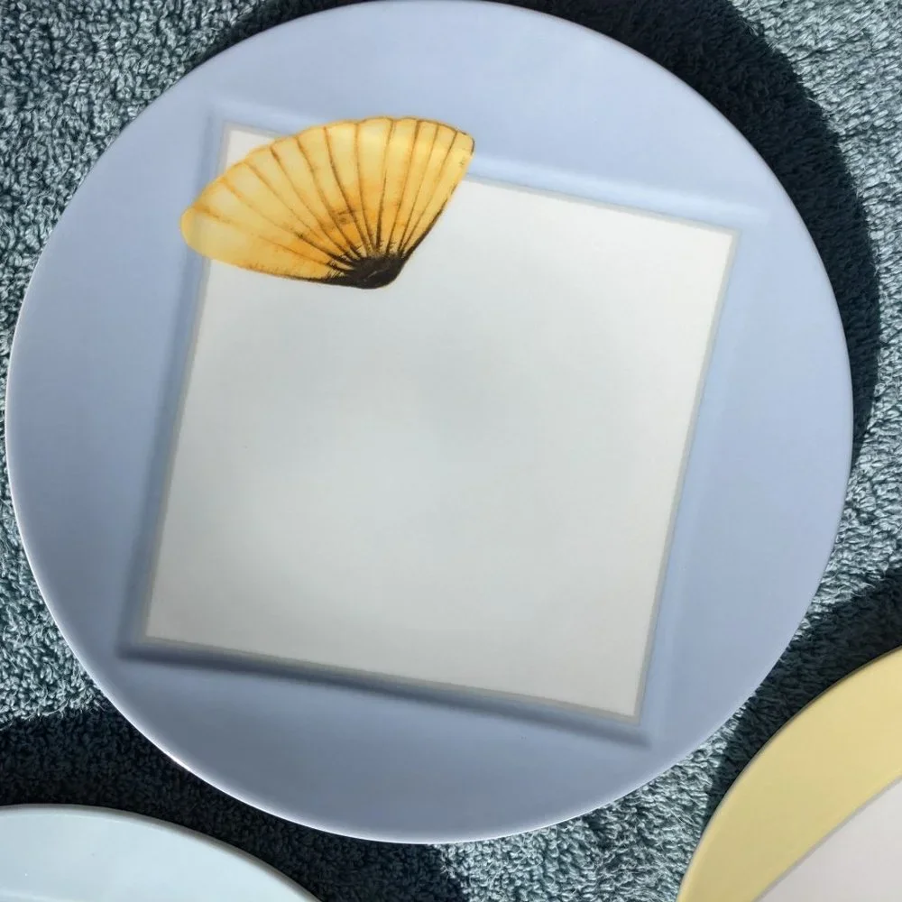 Shell Dessert Plates, Set / 4 - New In Box - Picture 6 of 9